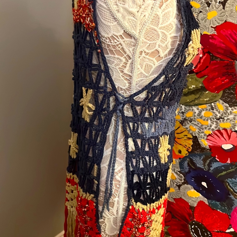 NWOT Free People RARE, SOLD OUT American Dreaming Vest - Picture 9 of 13